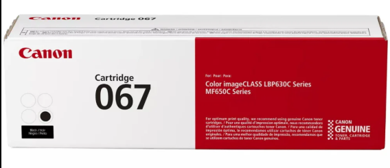  ventas TONER CANON 067 NEGRO